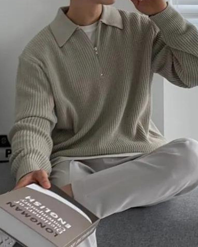 Cesare Half Zip - Trui