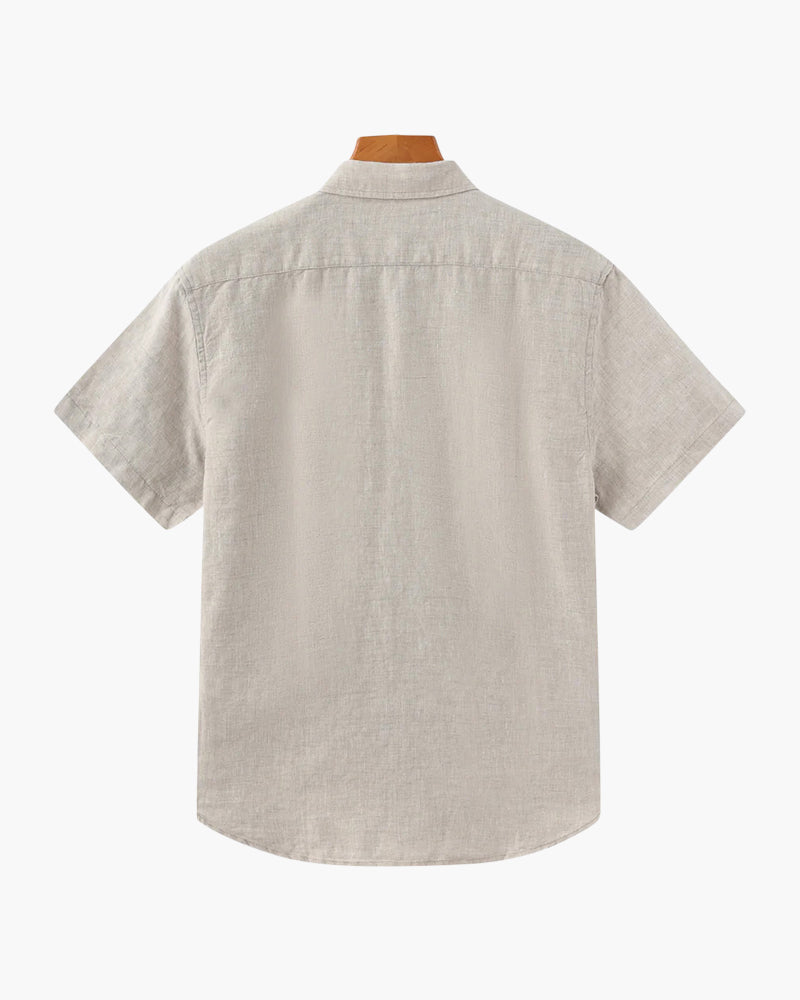 Linnen Luxe - Linnen Shirt (Korte Mouwen)