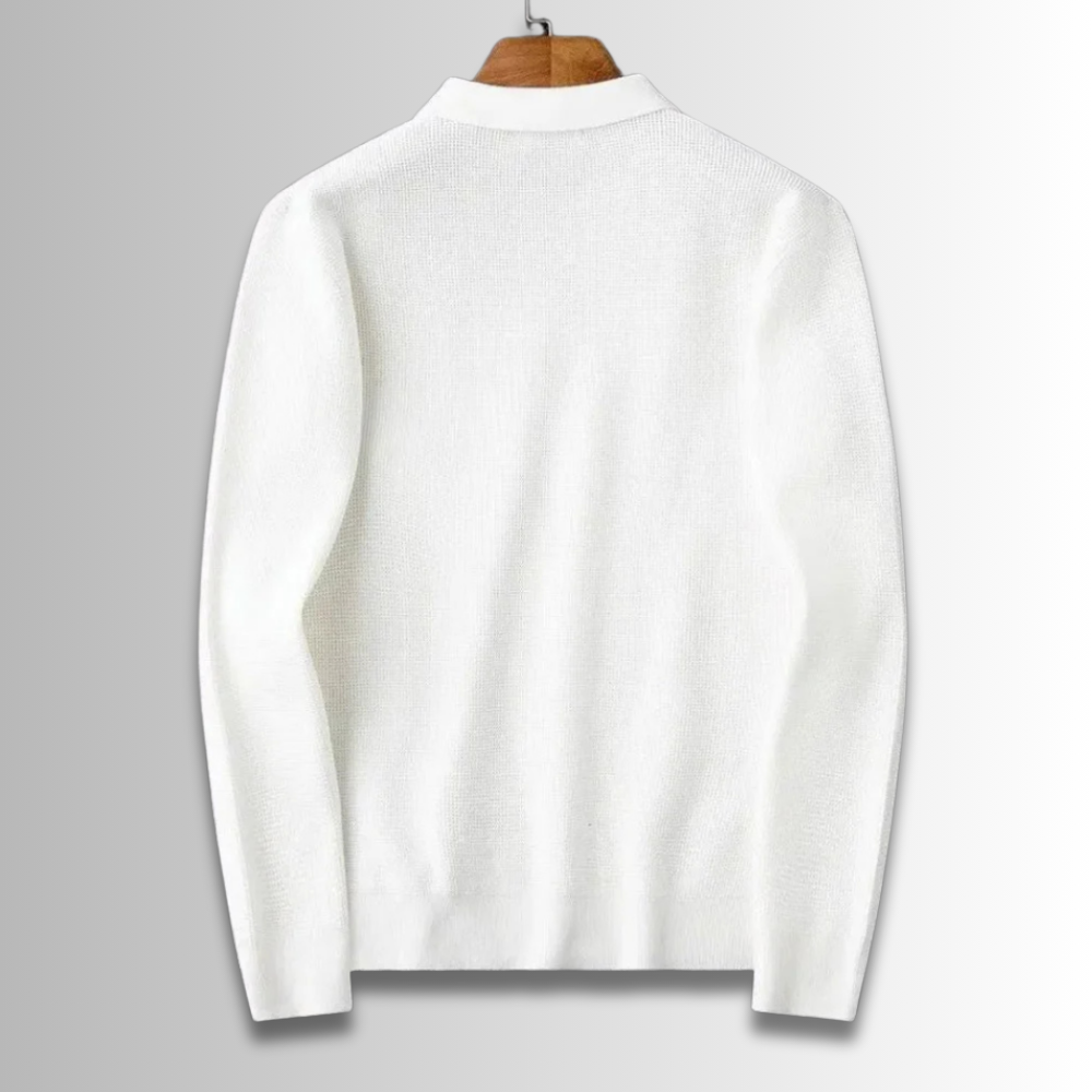 Marbella - Comfortabele Half Zip Polo