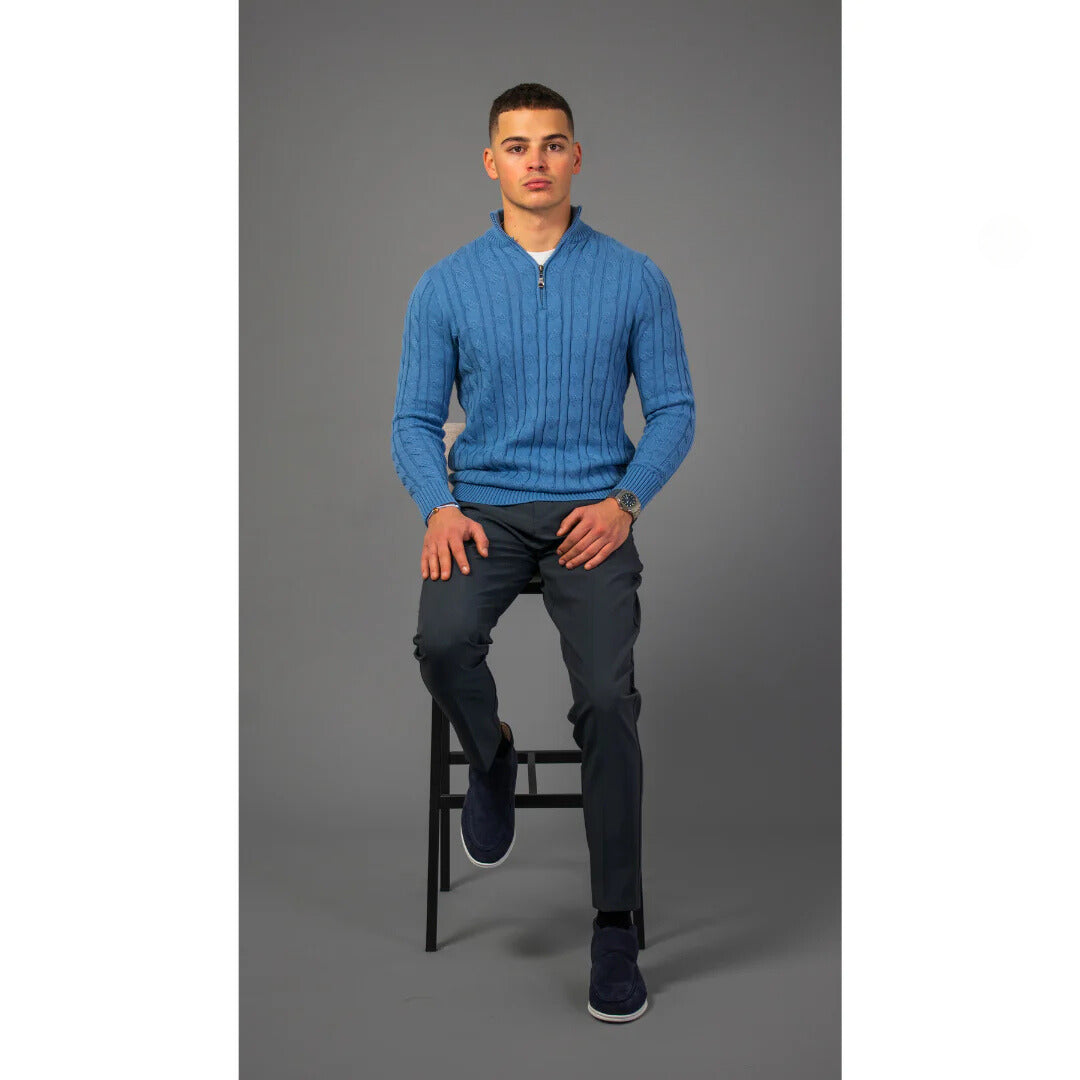 Yorkshire - Half Zip Trui