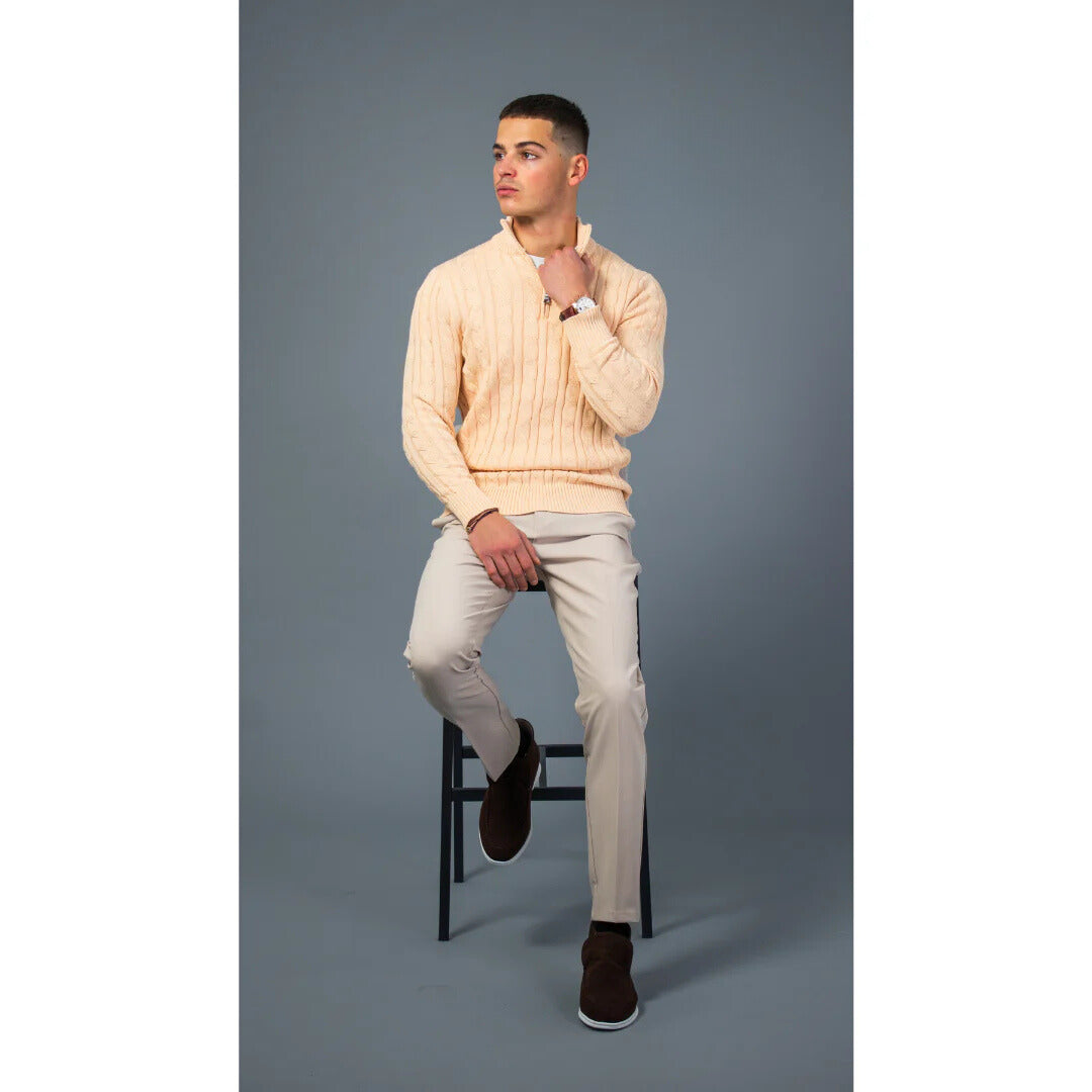 Yorkshire - Half Zip Trui