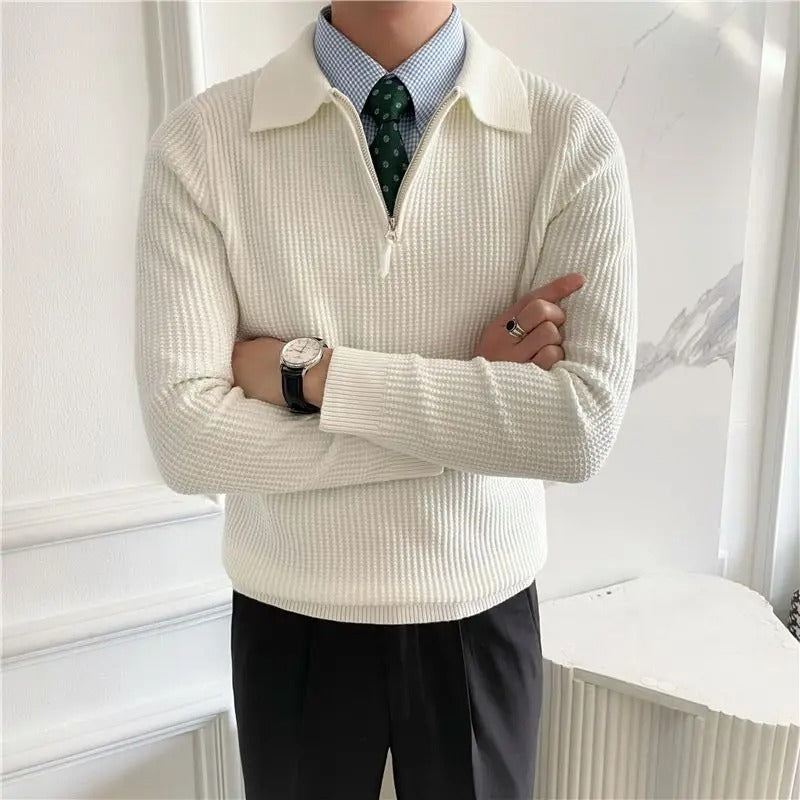 Paris - Halfzip Trui