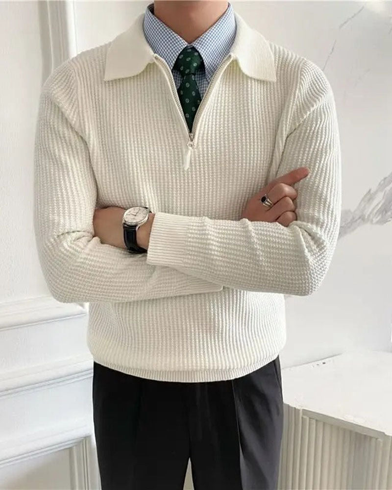 Paris - Halfzip Trui