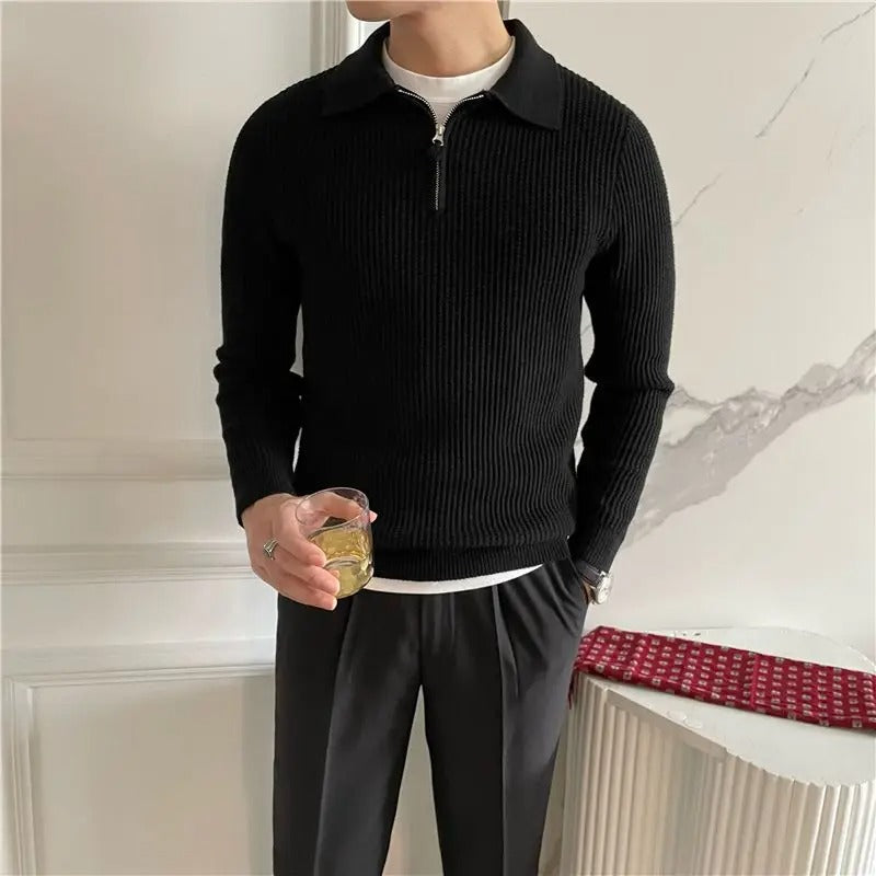 Paris - Halfzip Trui
