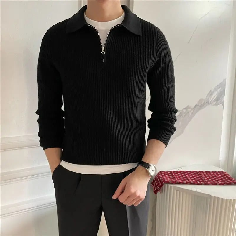 Paris - Halfzip Trui