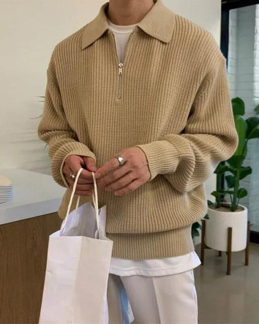 Cesare Half Zip - Trui